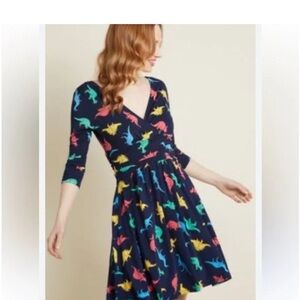 Dinosaur Print dress